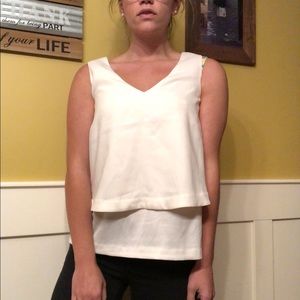 BANANA REPUBLIC WHITE BLOUSE